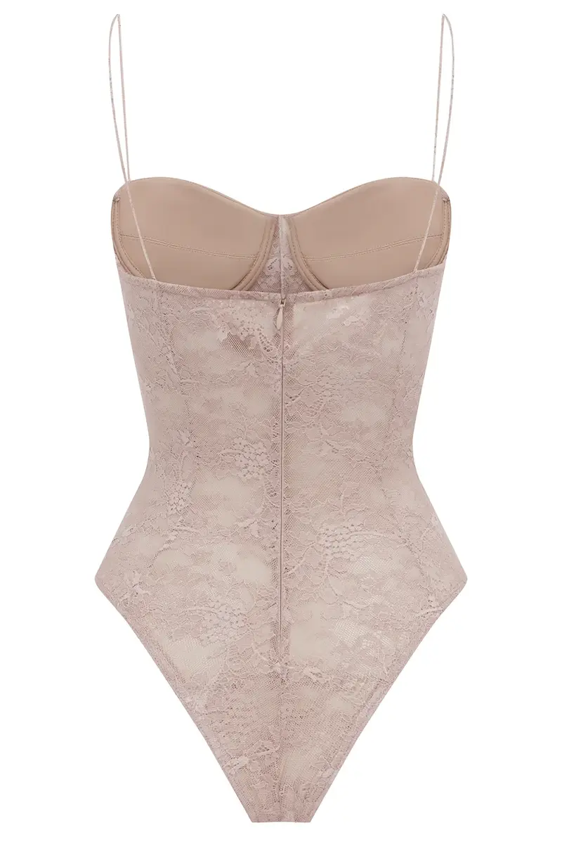 Alex Perry Cupped Lace Bodysuit | Thumbnail 3 Alex Perry Cupped Lace Bodysuit | Thumbnail 3