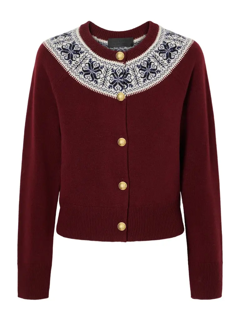 Nili Lotan Josefa Fair Isle cashmere cardigan | Image 1 Nili Lotan Josefa Fair Isle cashmere cardigan | Image 1