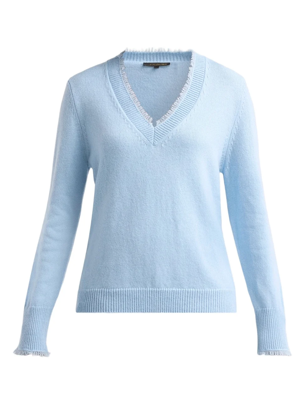 Kobi Halperin Women's Dora Fringe-Trim Merino Wool Sweater