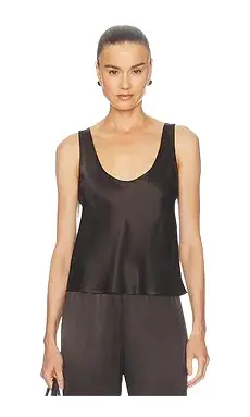 ENZA COSTA Silk Satin U Tank | Image 1 ENZA COSTA Silk Satin U Tank | Image 1