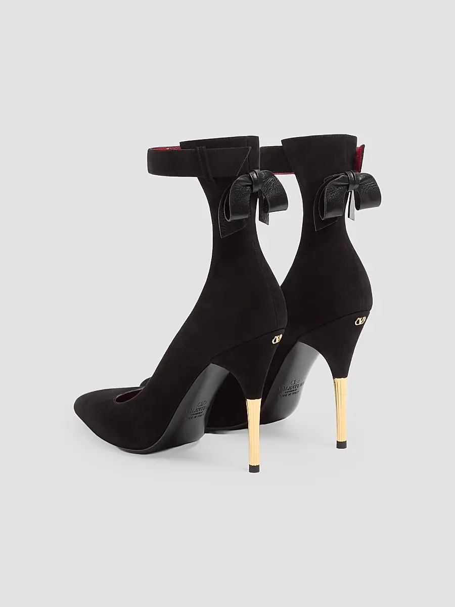Valentino Women's Fatale 105MM Suede Pumps | Thumbnail 4 Valentino Women's Fatale 105MM Suede Pumps | Thumbnail 4