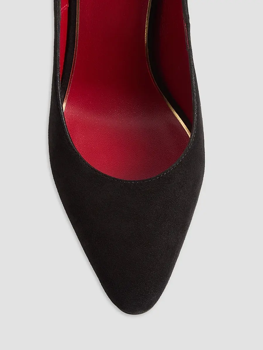 Valentino Women's Fatale 105MM Suede Pumps | Thumbnail 6 Valentino Women's Fatale 105MM Suede Pumps | Thumbnail 6