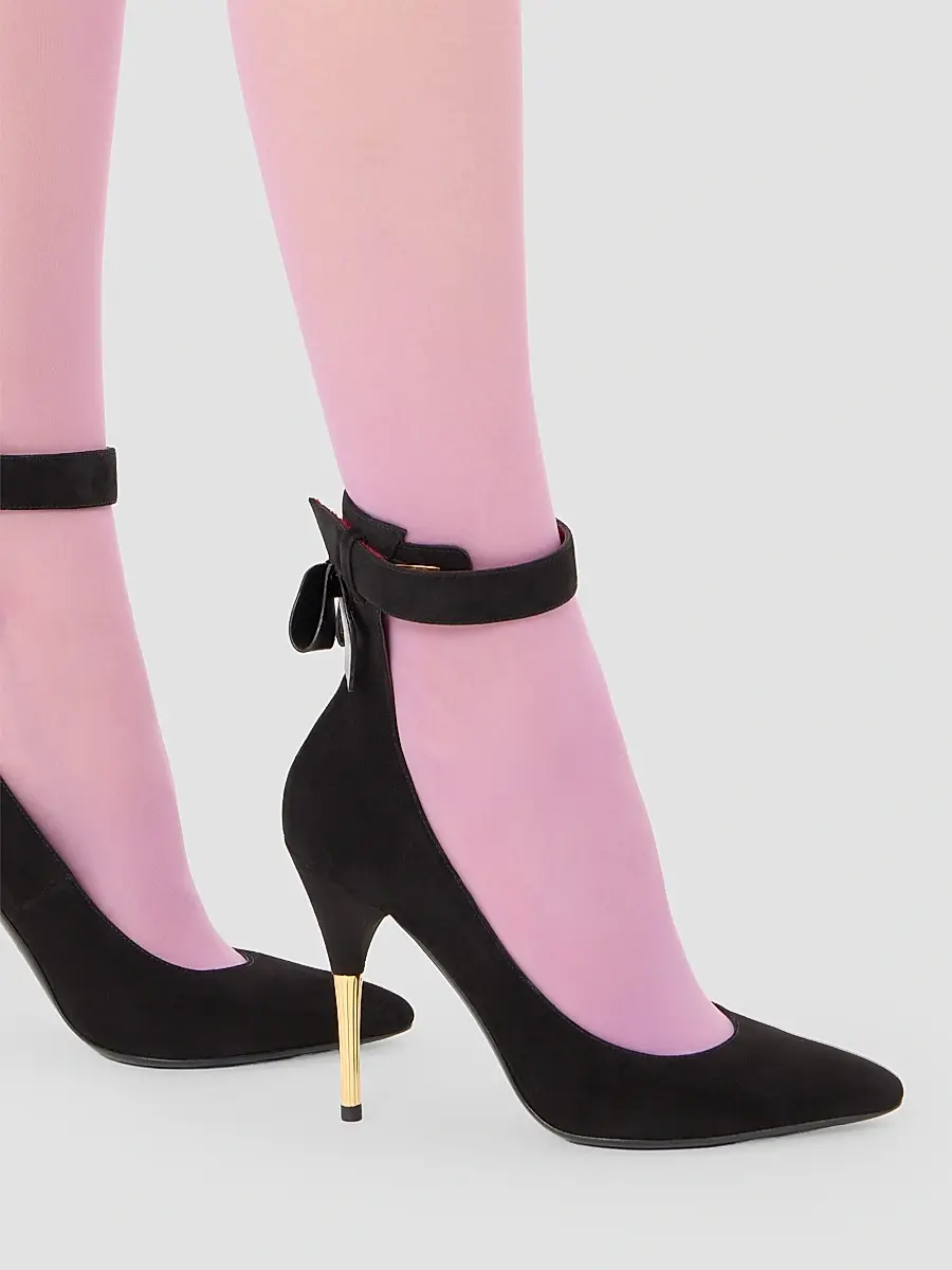 Valentino Women's Fatale 105MM Suede Pumps | Thumbnail 7 Valentino Women's Fatale 105MM Suede Pumps | Thumbnail 7