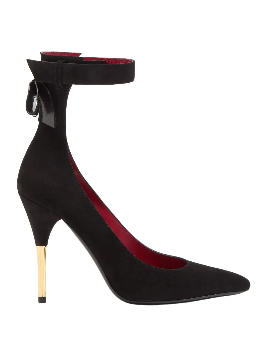Valentino Women's Fatale 105MM Suede Pumps