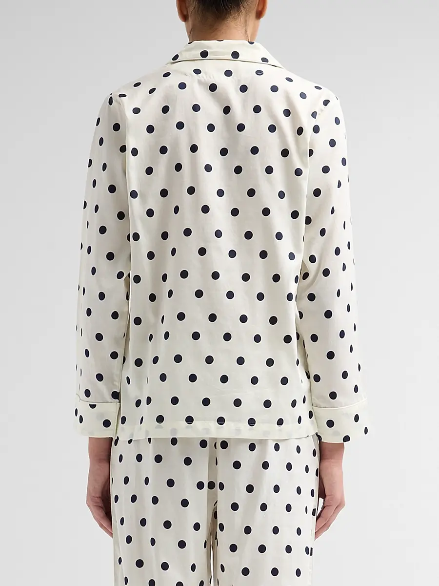Papinelle Women's Polka Dot Cotton Sateen Pajamas | Thumbnail 3 Papinelle Women's Polka Dot Cotton Sateen Pajamas | Thumbnail 3