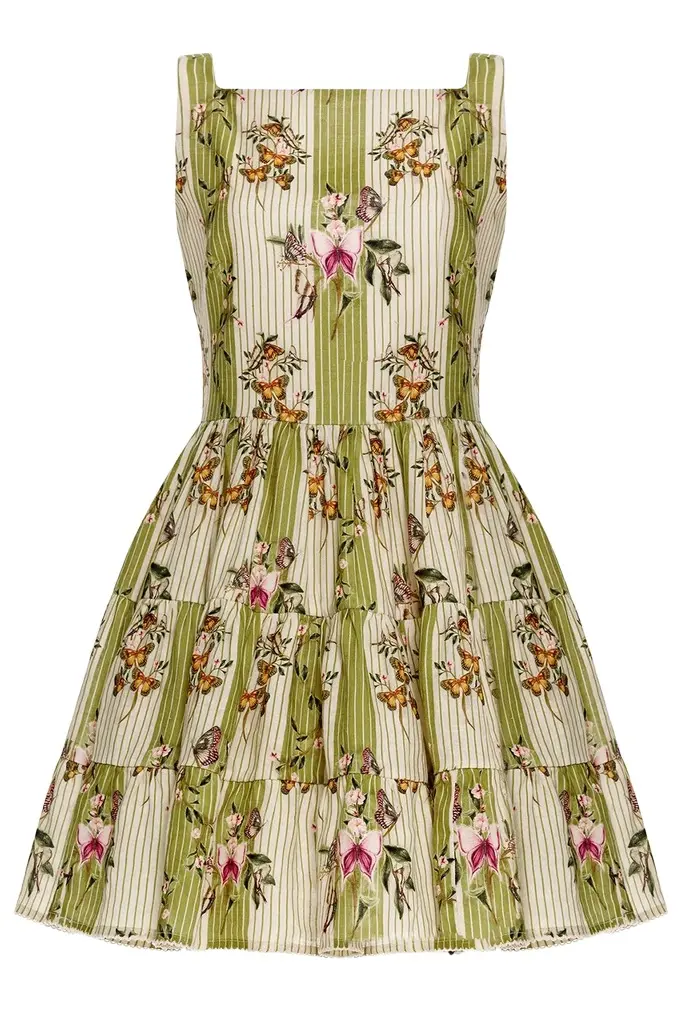 Agua by Agua Bendita Abeja Orquidea Mini Dress | Image 1 Agua by Agua Bendita Abeja Orquidea Mini Dress | Image 1