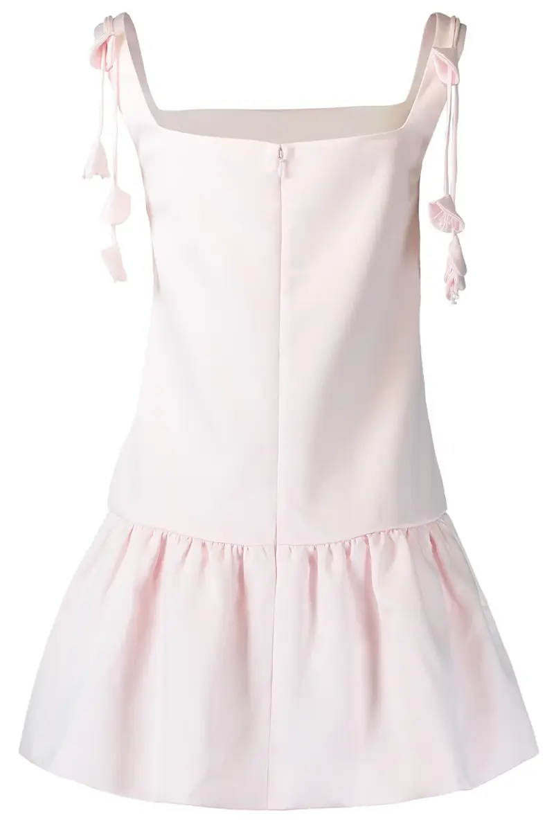 Self-Portrait Flower Taffeta Mini Dress | Thumbnail 2 Self-Portrait Flower Taffeta Mini Dress | Thumbnail 2