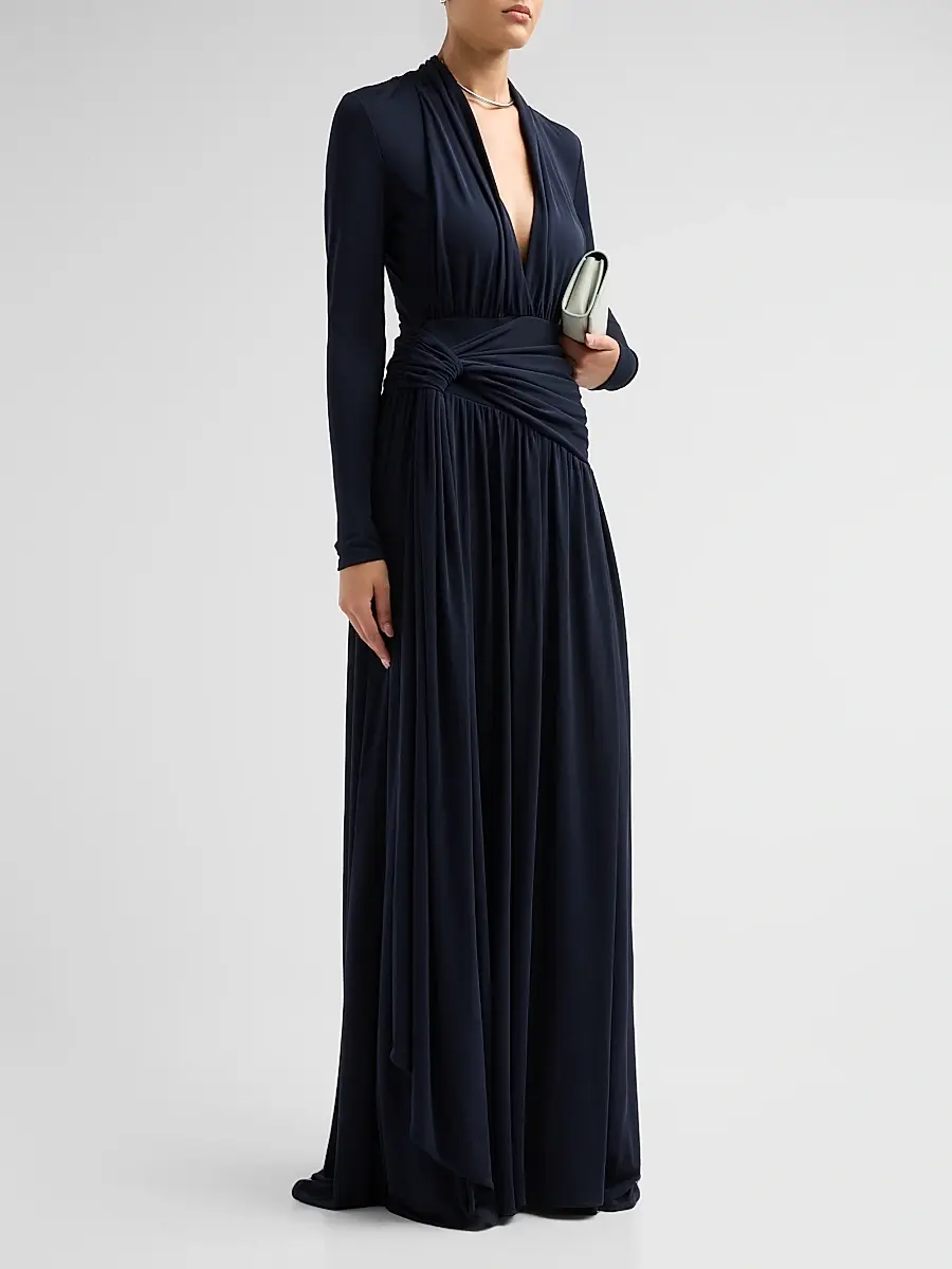 Cinq à Sept Women's Zaviana Jersey Maxi Dress | Thumbnail 4 Cinq à Sept Women's Zaviana Jersey Maxi Dress | Thumbnail 4