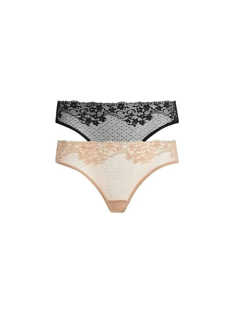 Commando Women's 2-Pack Lace-Trim Thong Set | Image 1 Commando Women's 2-Pack Lace-Trim Thong Set | Image 1