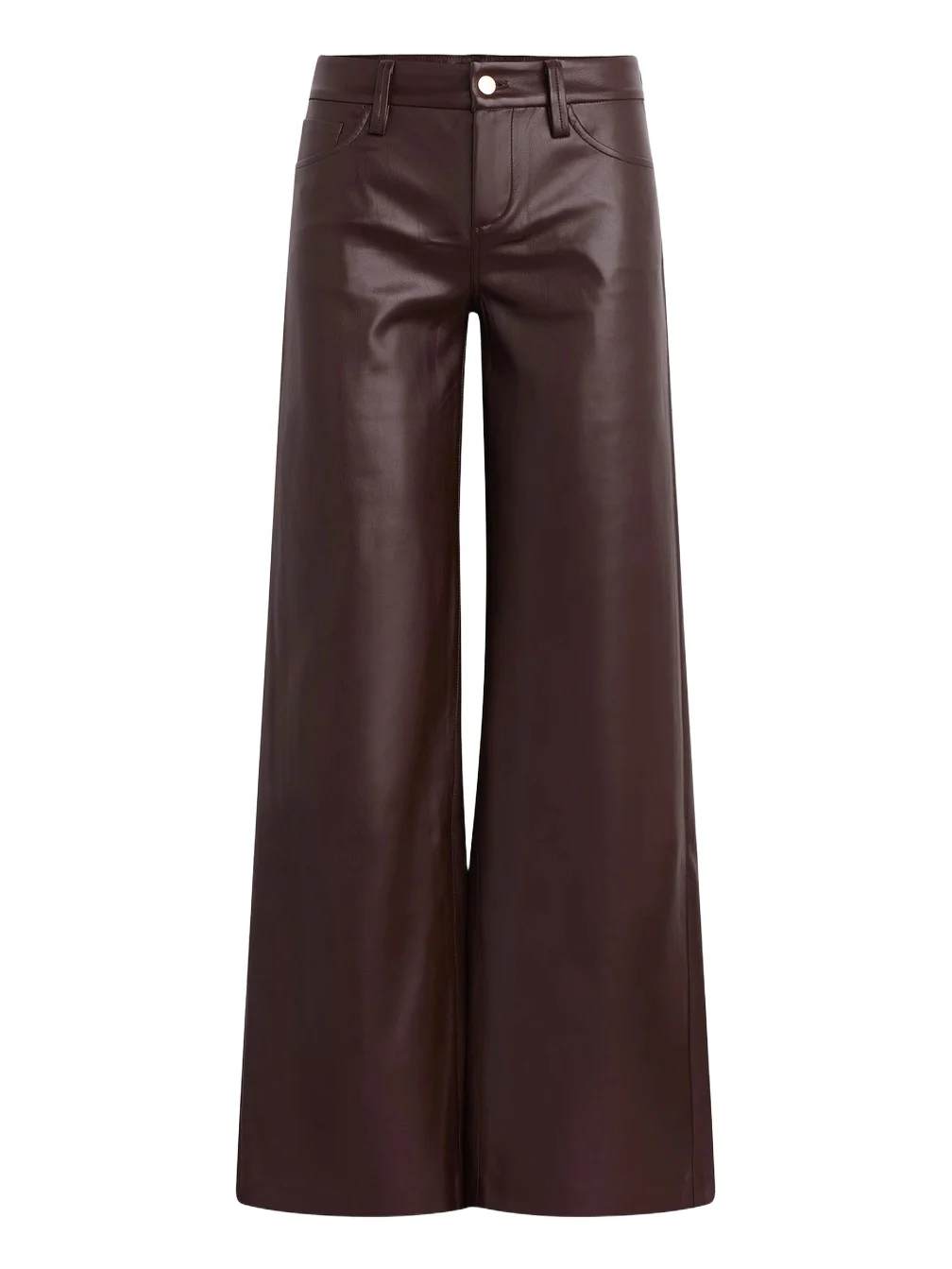 Women's Lou Lou Faux-Leather Wide-Leg Jeans Women's Lou Lou Faux-Leather Wide-Leg Jeans