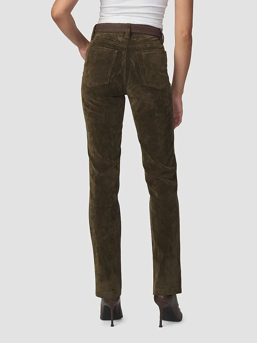 Joe's Jeans Women's Margot Faux-SuedeSlim Pants | Thumbnail 3