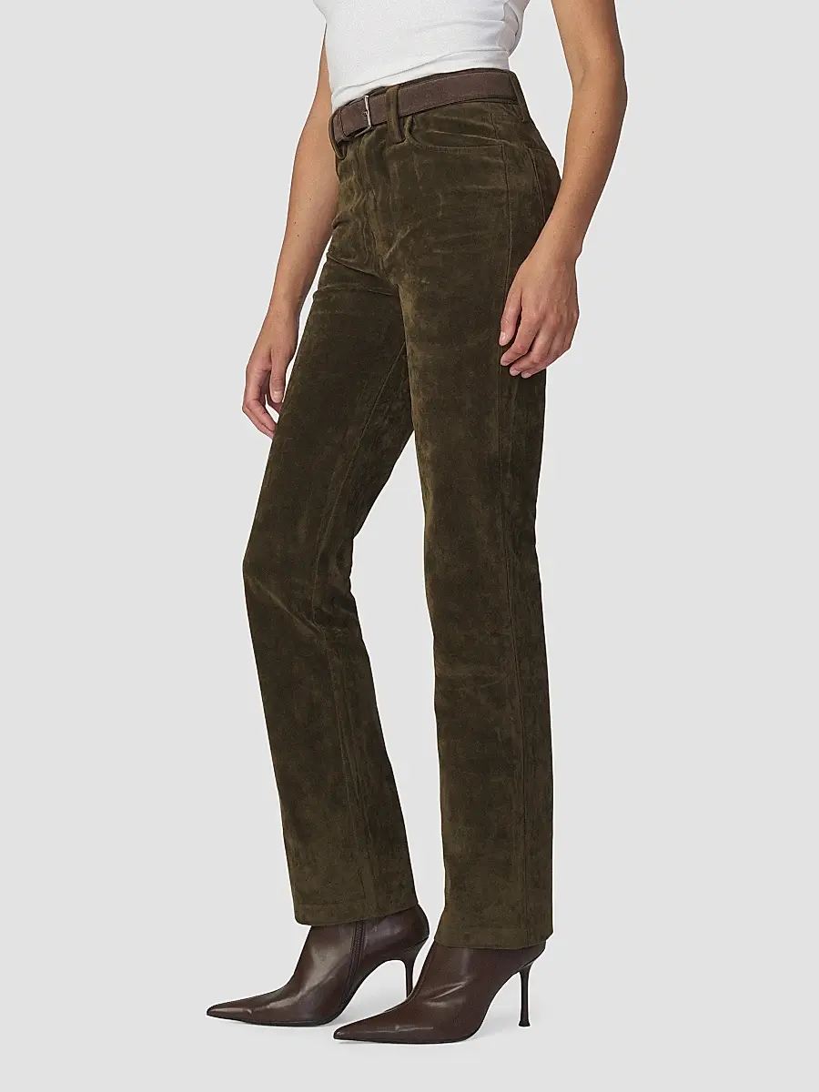 Joe's Jeans Women's Margot Faux-SuedeSlim Pants | Thumbnail 5