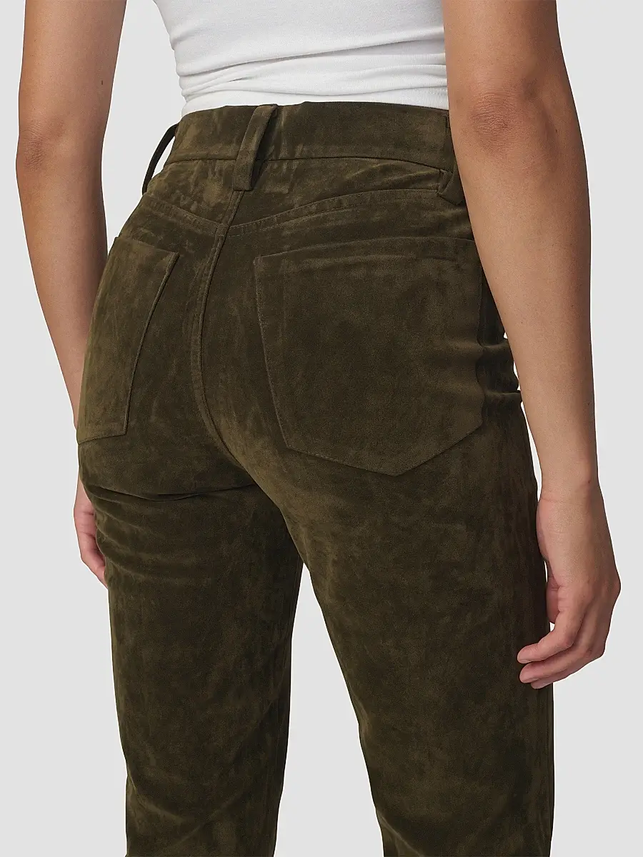 Joe's Jeans Women's Margot Faux-SuedeSlim Pants | Thumbnail 7