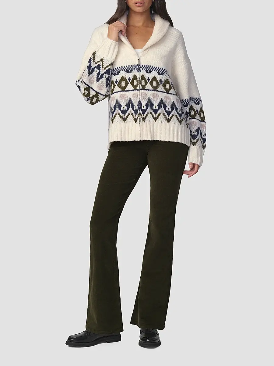 Joe's Jeans Women's The Inga Fair Isle-Style Cardigan | Thumbnail 2