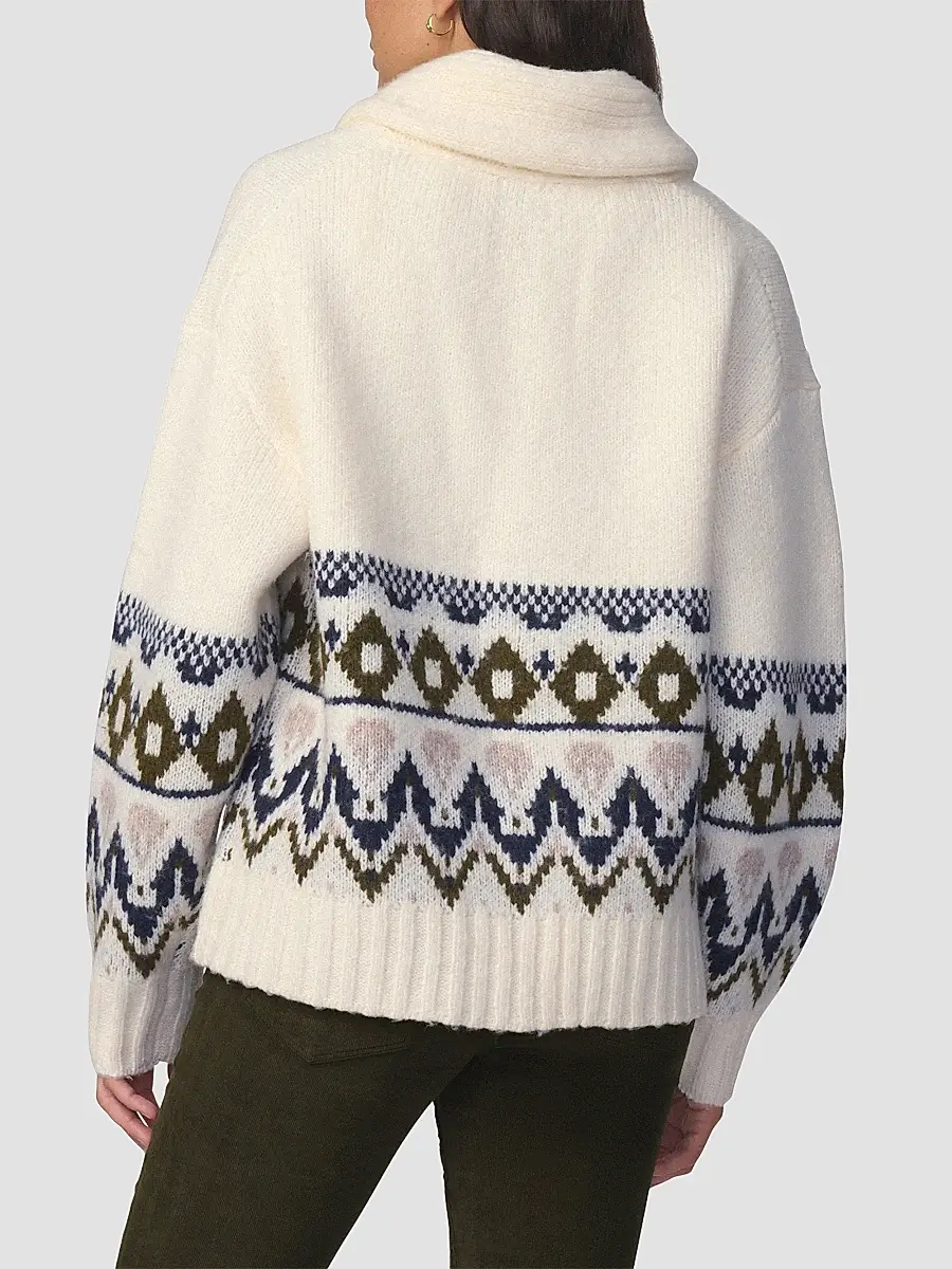 Joe's Jeans Women's The Inga Fair Isle-Style Cardigan | Thumbnail 3