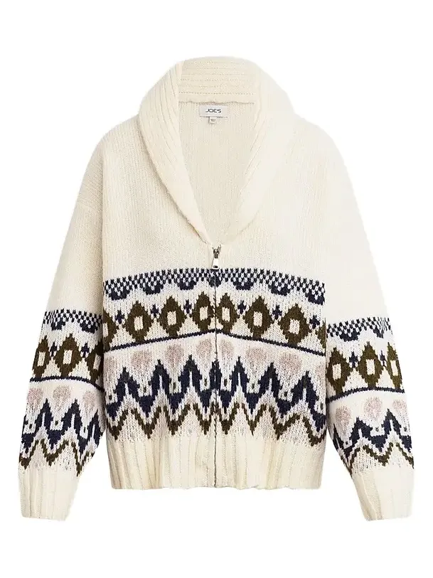 Joe's Jeans Women's The Inga Fair Isle-Style Cardigan