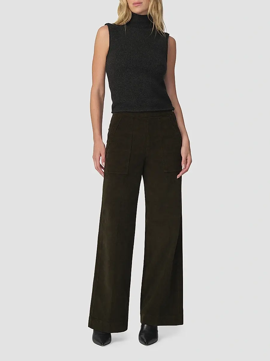 Joe's Jeans Women's The Stevie Sleeveless Rolled Neck Sweater | Thumbnail 2 Joe's Jeans Women's The Stevie Sleeveless Rolled Neck Sweater | Thumbnail 2