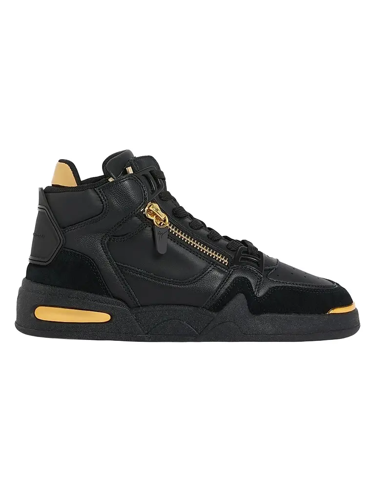 Giuseppe Zanotti Men's GZ-Ghost Suede Sneakers