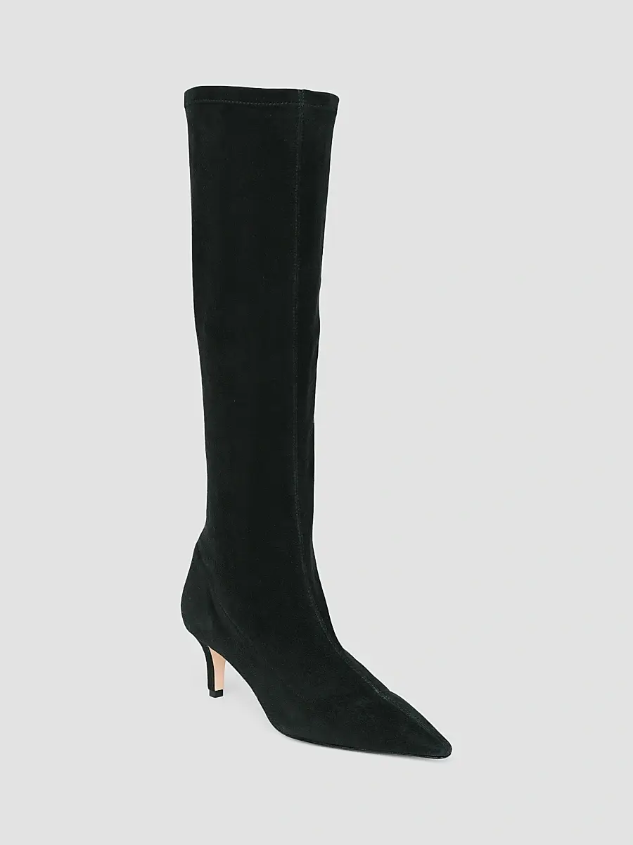 Cinq à Sept Women's Resort Jade 65MM Suede Boots | Thumbnail 2 Cinq à Sept Women's Resort Jade 65MM Suede Boots | Thumbnail 2