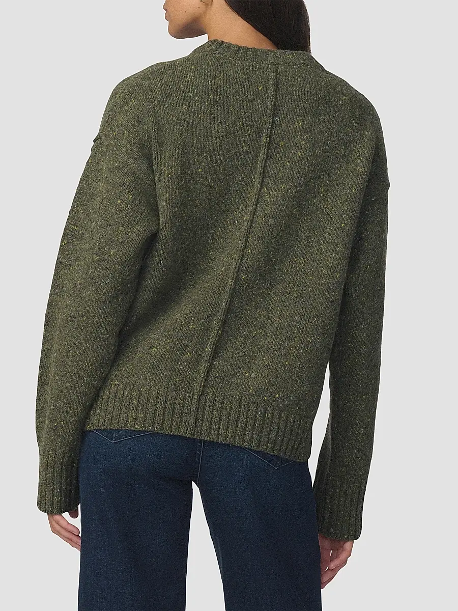 Joe's Jeans Women's The V-Neck Wool-Blend Sweater | Thumbnail 3