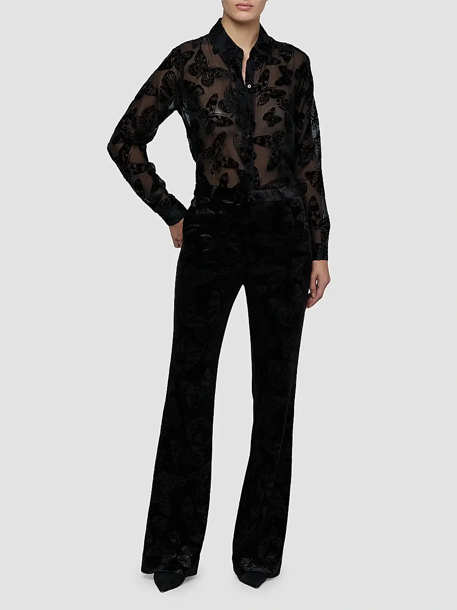 L'Agence Women's Frances Bootcut Trousers | Thumbnail 2