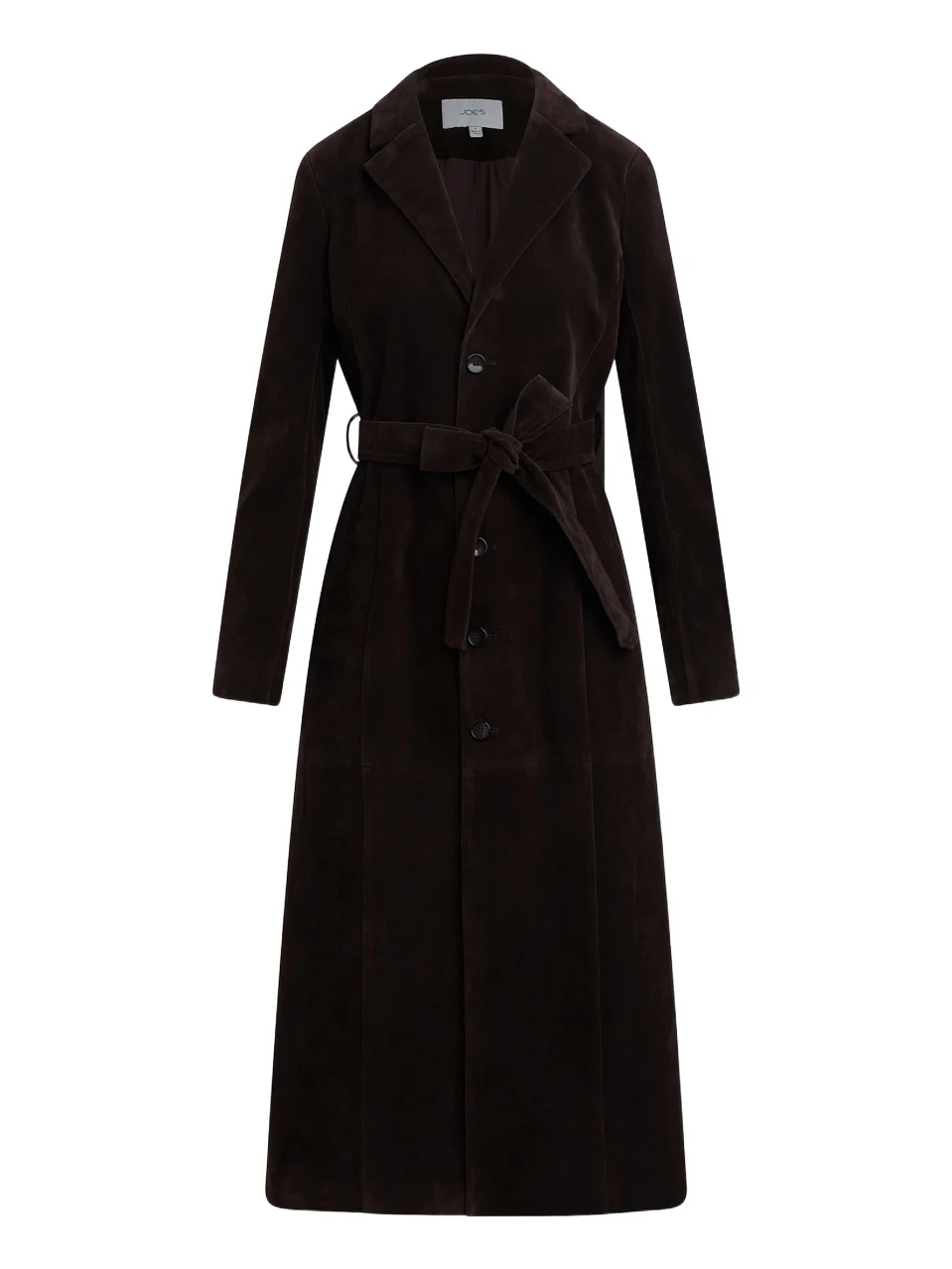 Women's The Faux-Suede Long Coat