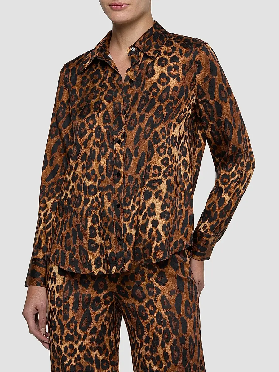 L'Agence Women's Ellery Printed Blouse | Thumbnail 4