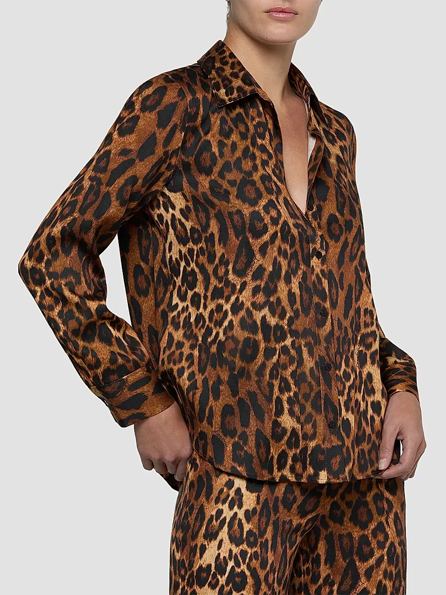 L'Agence Women's Ellery Printed Blouse | Thumbnail 5
