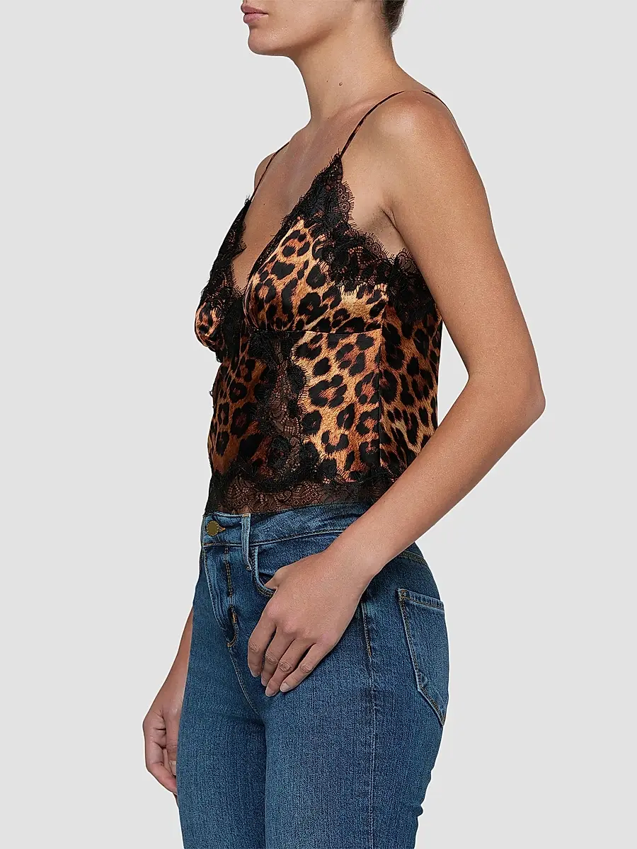 L'Agence Women's Kimber Lace Insert Camisole | Thumbnail 5 L'Agence Women's Kimber Lace Insert Camisole | Thumbnail 5