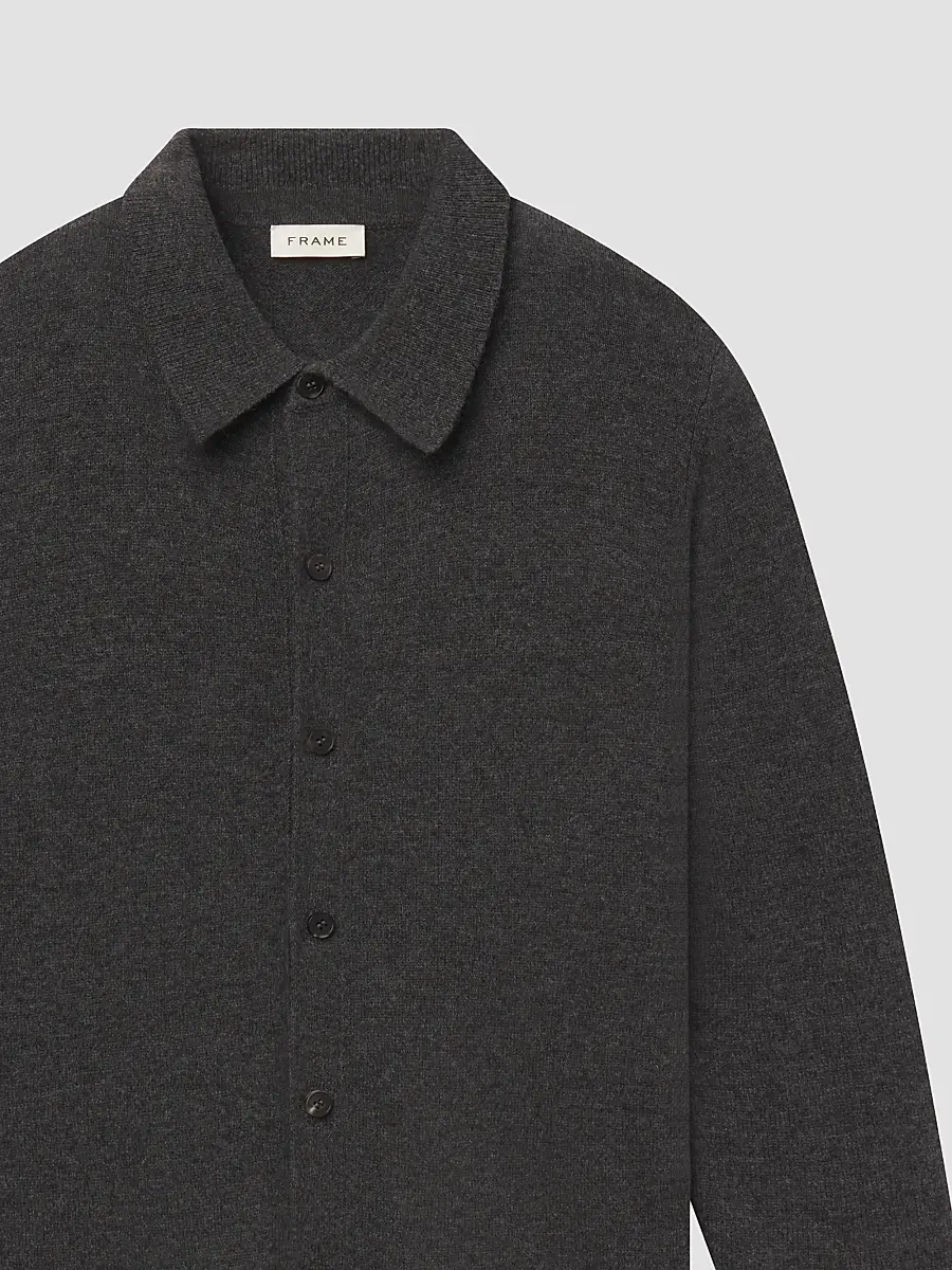 Frame Men's Boiled Wool Shirt Sweater | Thumbnail 3 Frame Men's Boiled Wool Shirt Sweater | Thumbnail 3