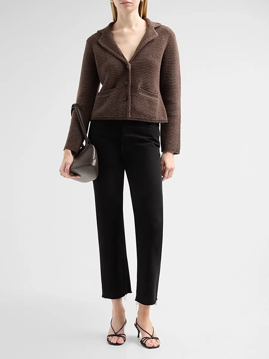 dh New York Women's Trish Merino Wool-Blend Blazer | Thumbnail 2