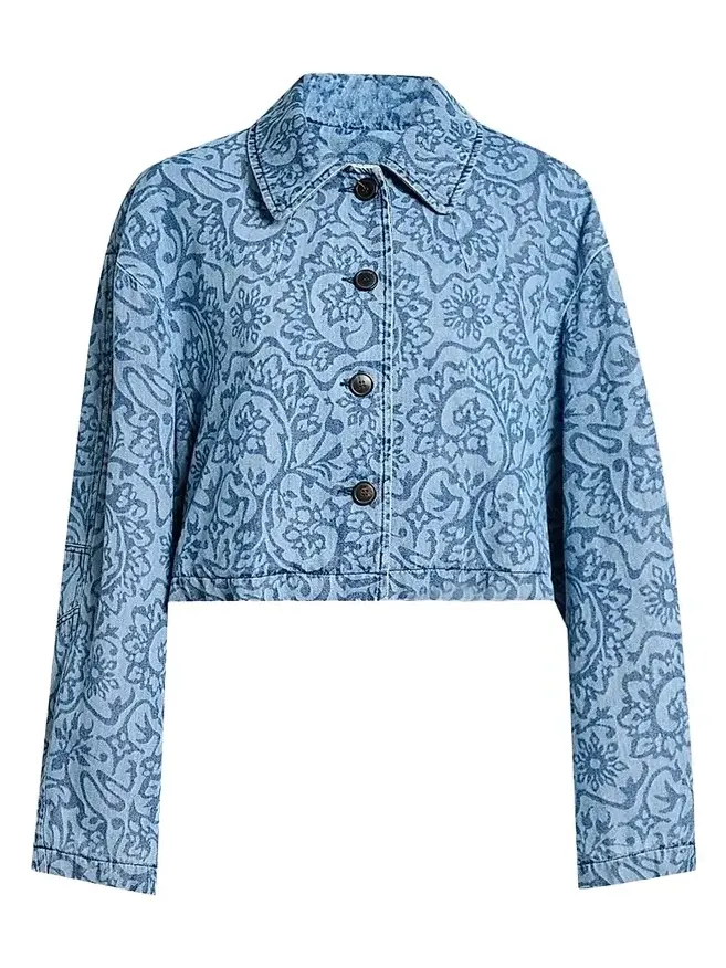 Women's Vondero Floral Denim Jacket Women's Vondero Floral Denim Jacket