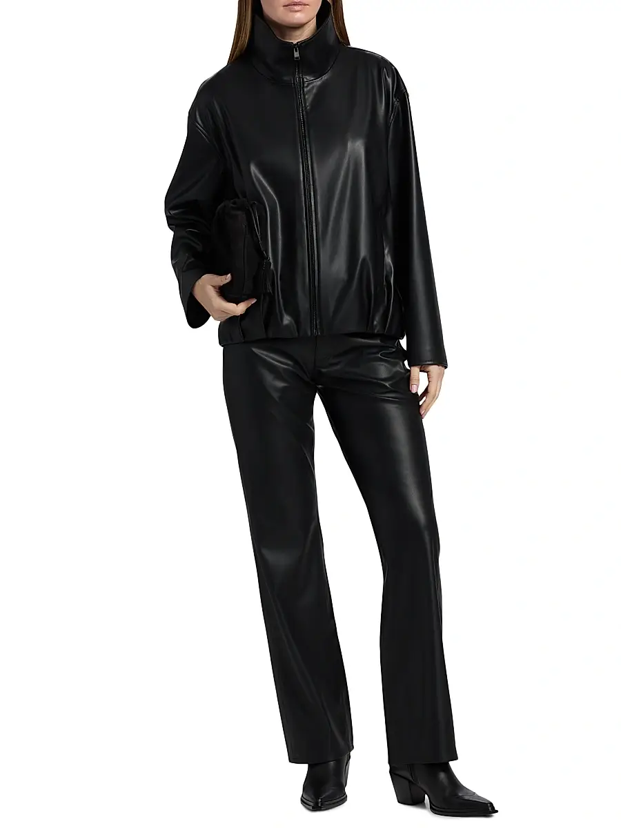 LAMARQUE Women's Denita Faux Leather Jacket | Thumbnail 2 LAMARQUE Women's Denita Faux Leather Jacket | Thumbnail 2