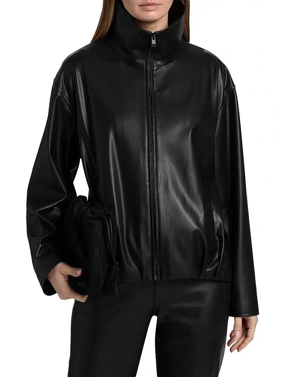 LAMARQUE Women's Denita Faux Leather Jacket | Thumbnail 3 LAMARQUE Women's Denita Faux Leather Jacket | Thumbnail 3