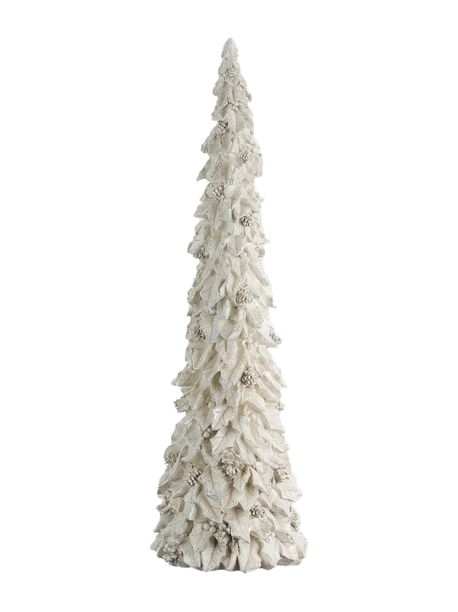 Winward Home Holiday Platinum Holly Tree