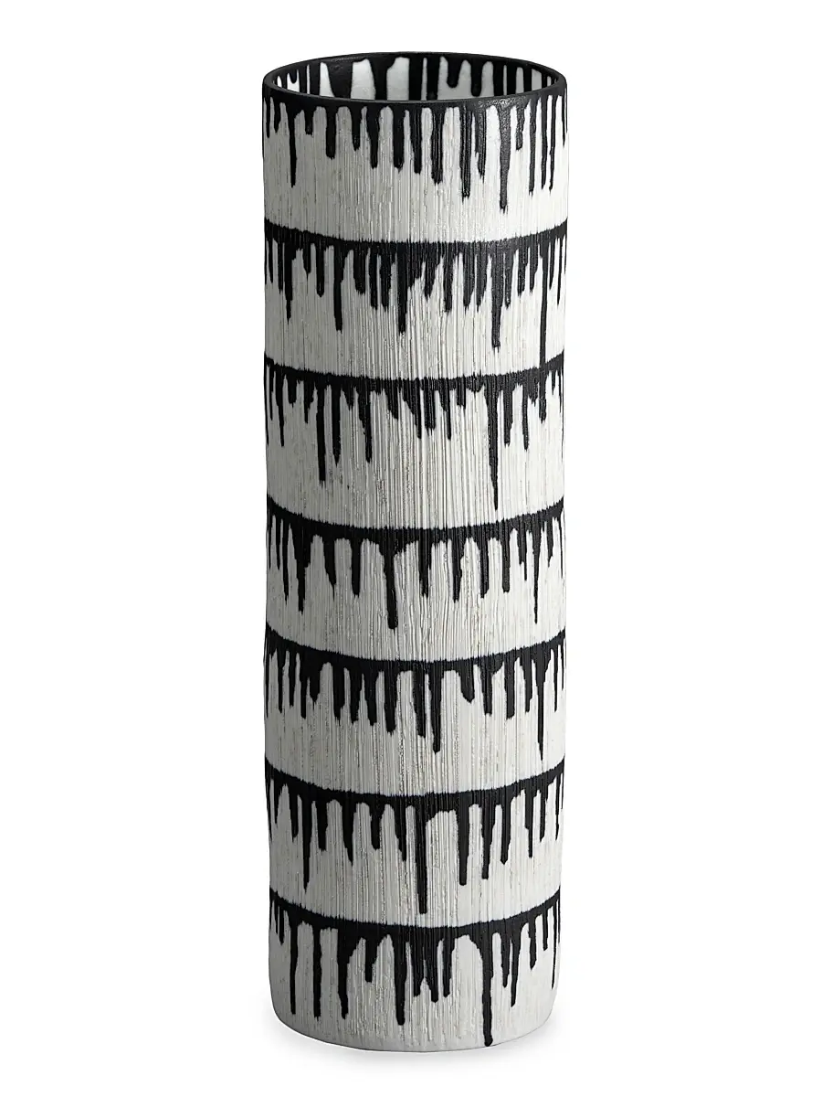 L'Objet Atelier Tokasu Cylindrical Porcelain Vase | Thumbnail 2 L'Objet Atelier Tokasu Cylindrical Porcelain Vase | Thumbnail 2