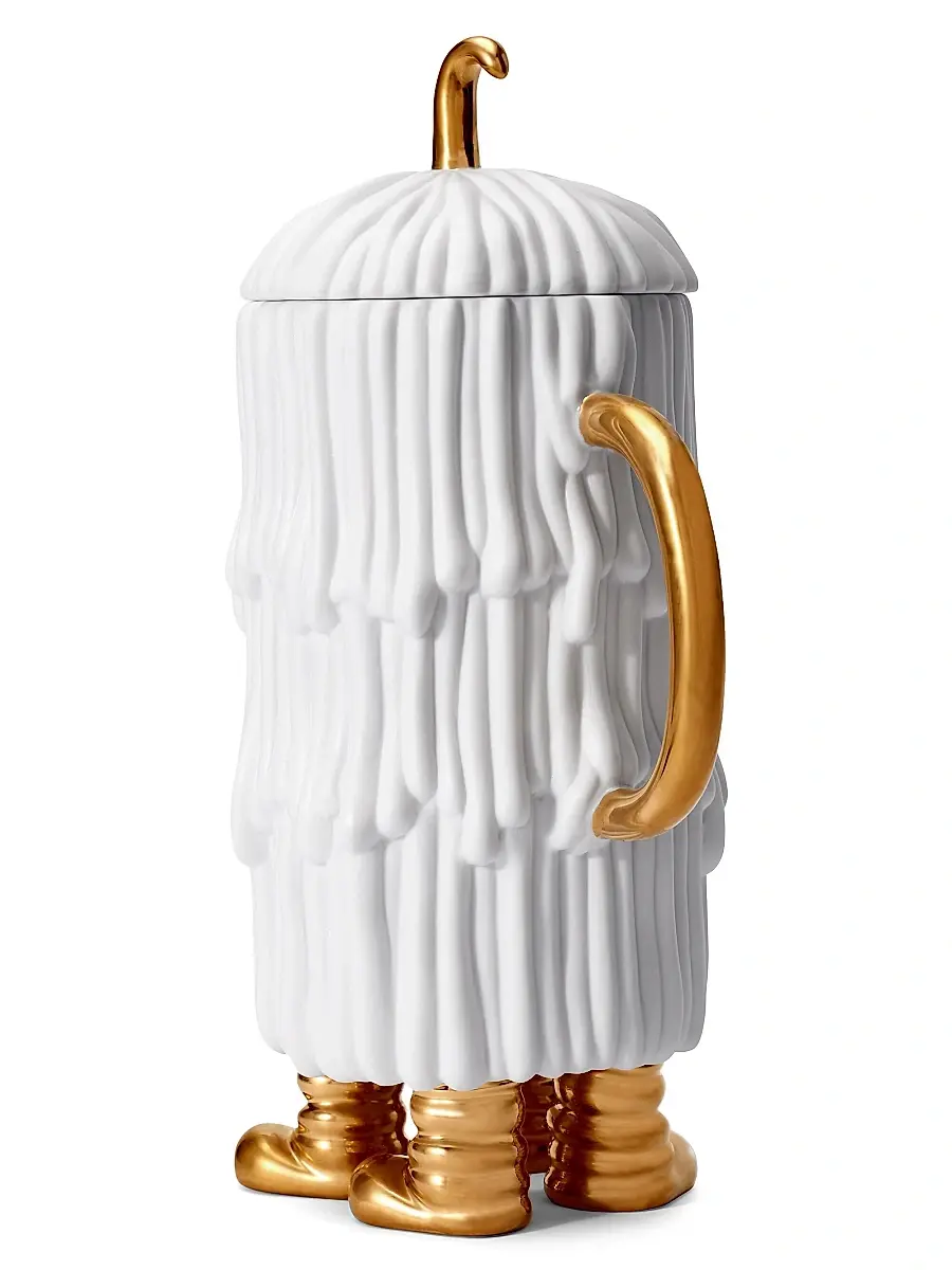 L'Objet Haas Djuna 24K Gold & Porcelain Coffee & Tea Pot - White | Thumbnail 4 L'Objet Haas Djuna 24K Gold & Porcelain Coffee & Tea Pot - White | Thumbnail 4
