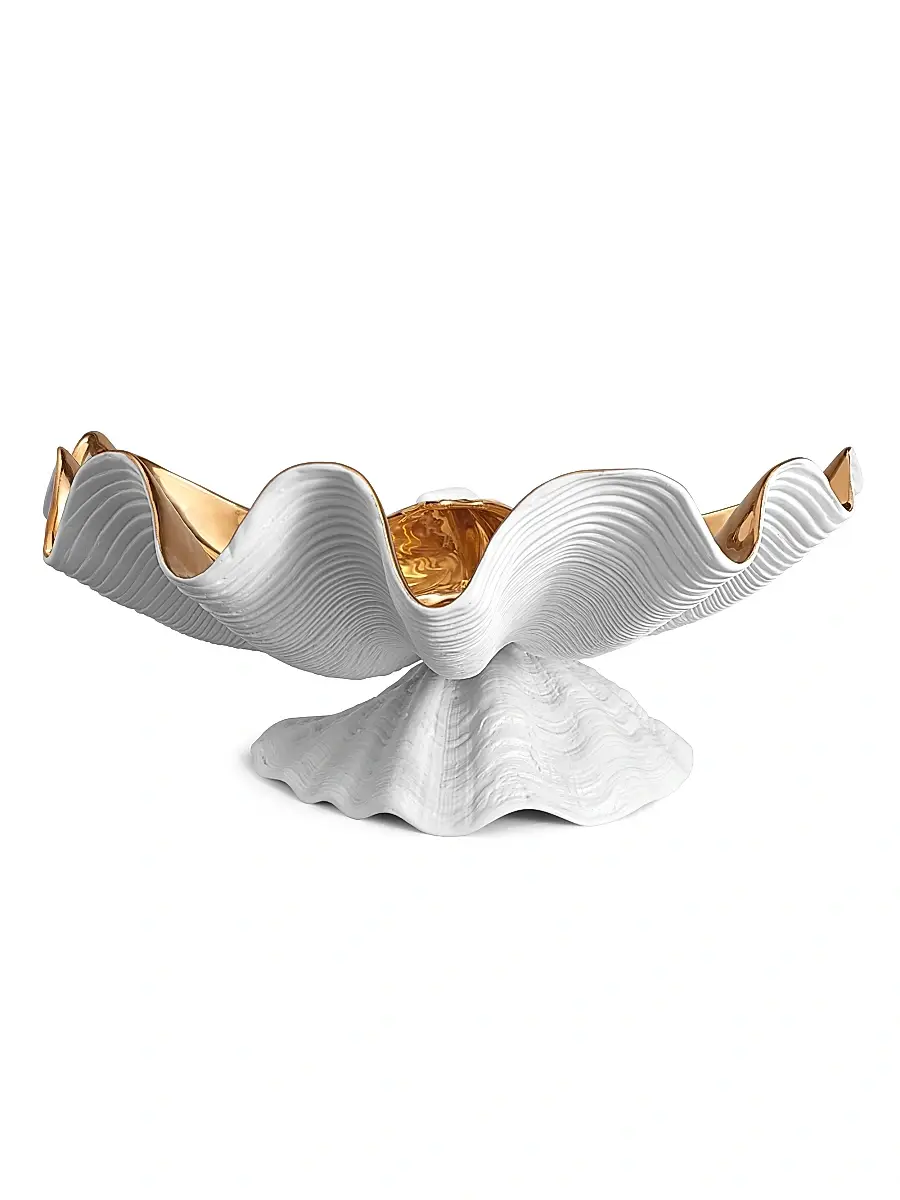 L'Objet Neptune Bowl Gold Centerpiece | Thumbnail 3