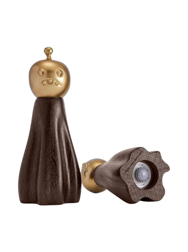 L'Objet Haas Brothers Fantomes Salt & Pepper Mills - Brown Gold