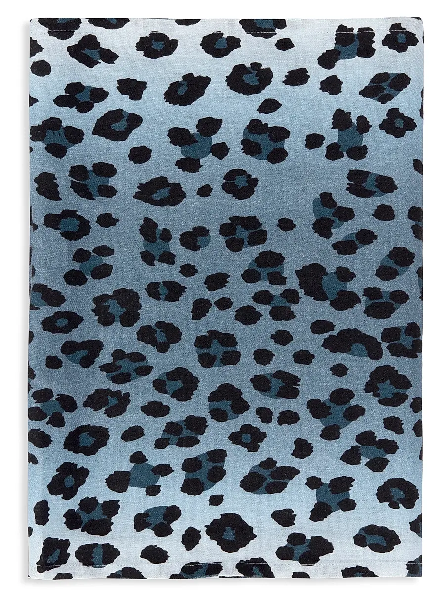L'Objet Leopard Linen Sateen Table Runner | Thumbnail 2 L'Objet Leopard Linen Sateen Table Runner | Thumbnail 2