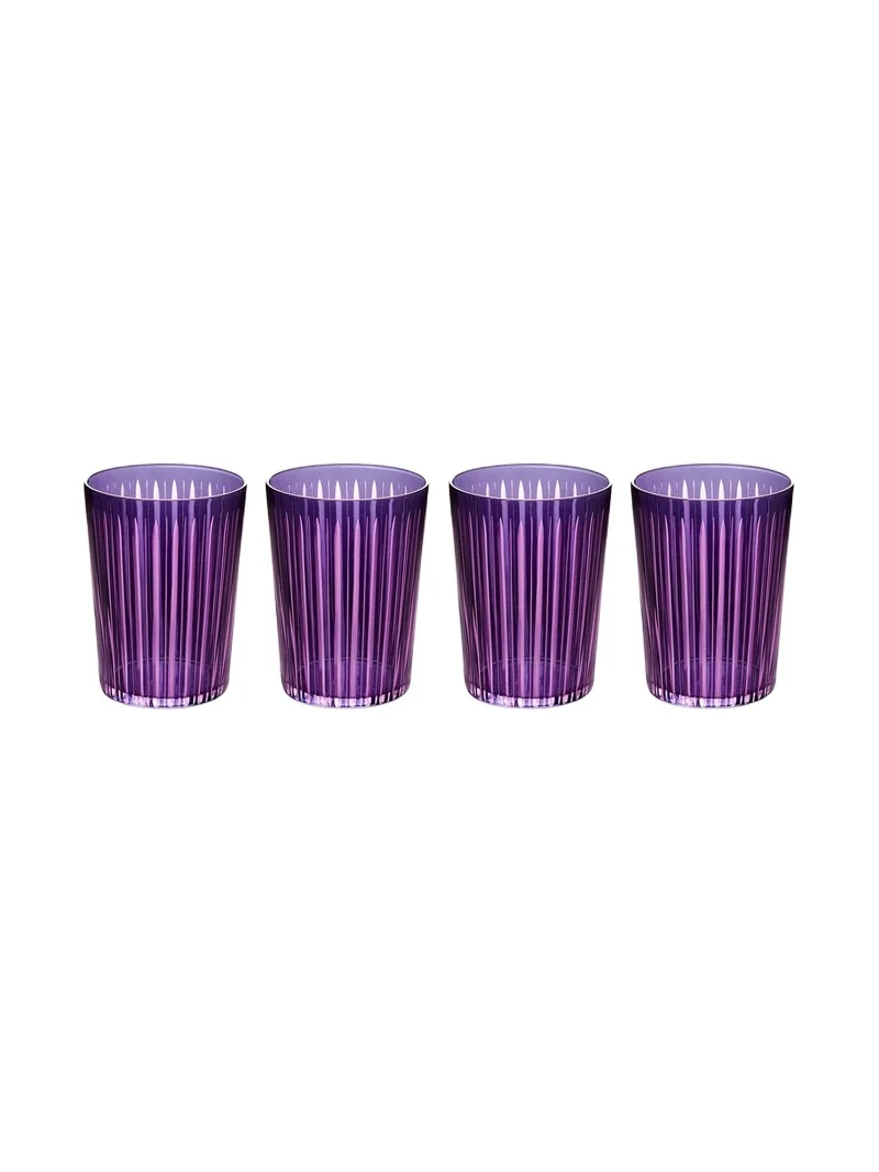 L'Objet Prism 4-Piece Highball Glass Set