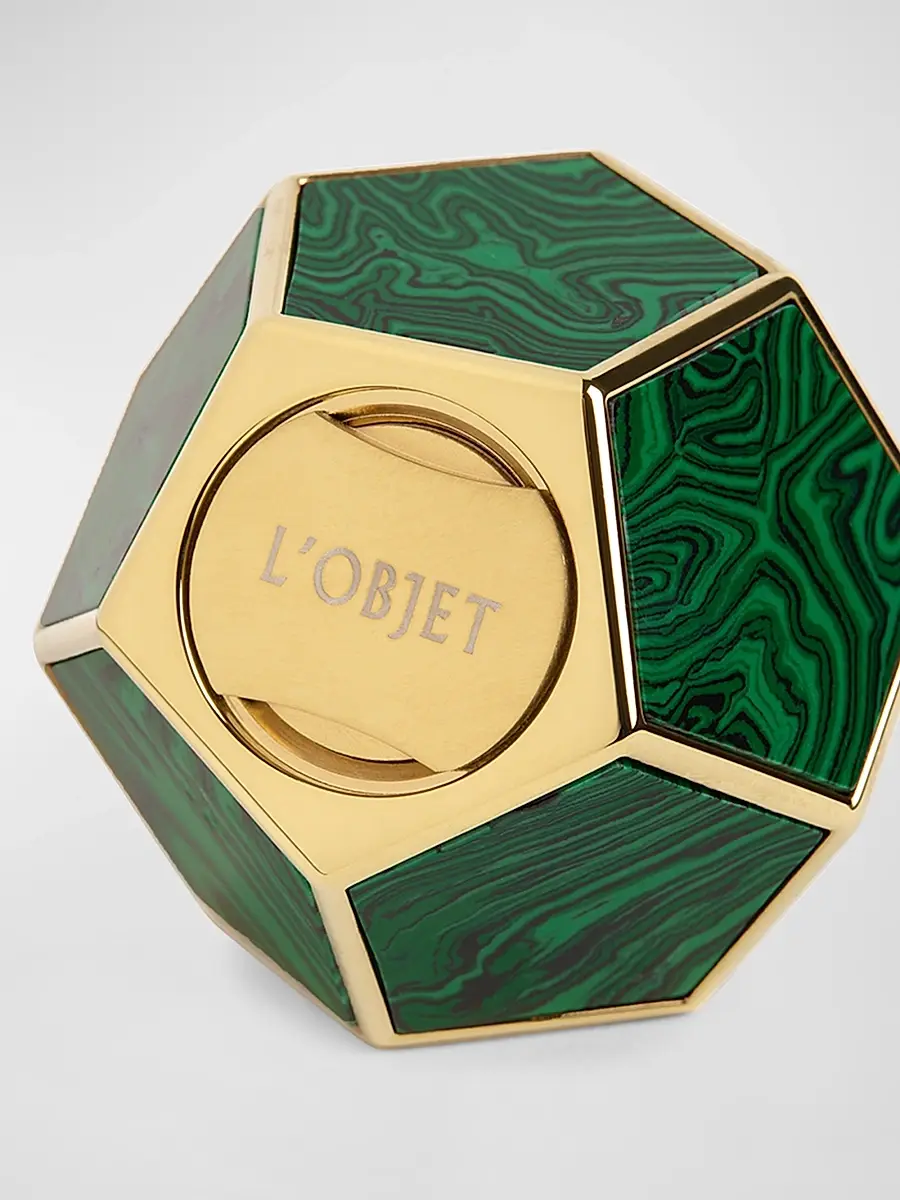 L'Objet Malachite Pentagon Spice Jewels 2-Piece Set | Thumbnail 2
