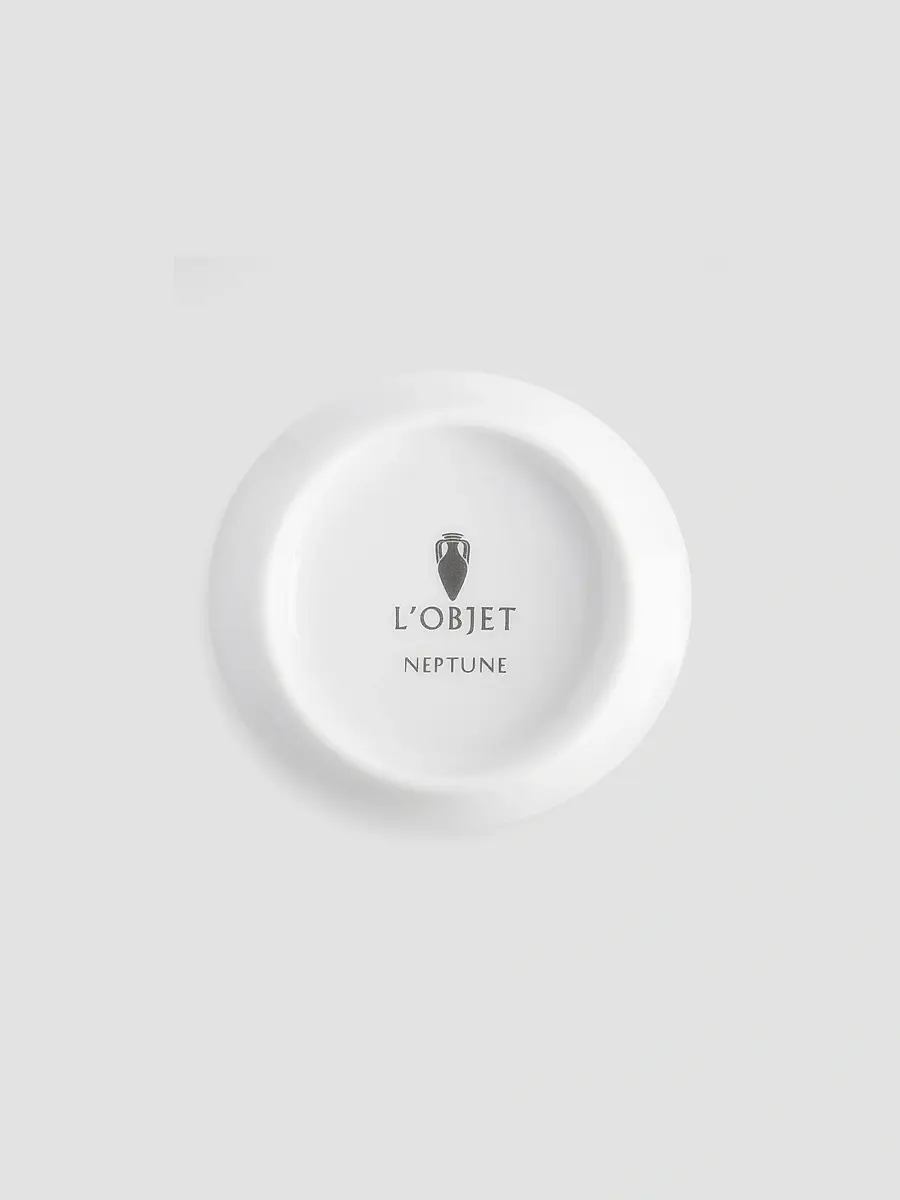 L'Objet Neptune Espresso Cup & Saucer Set - White | Thumbnail 3