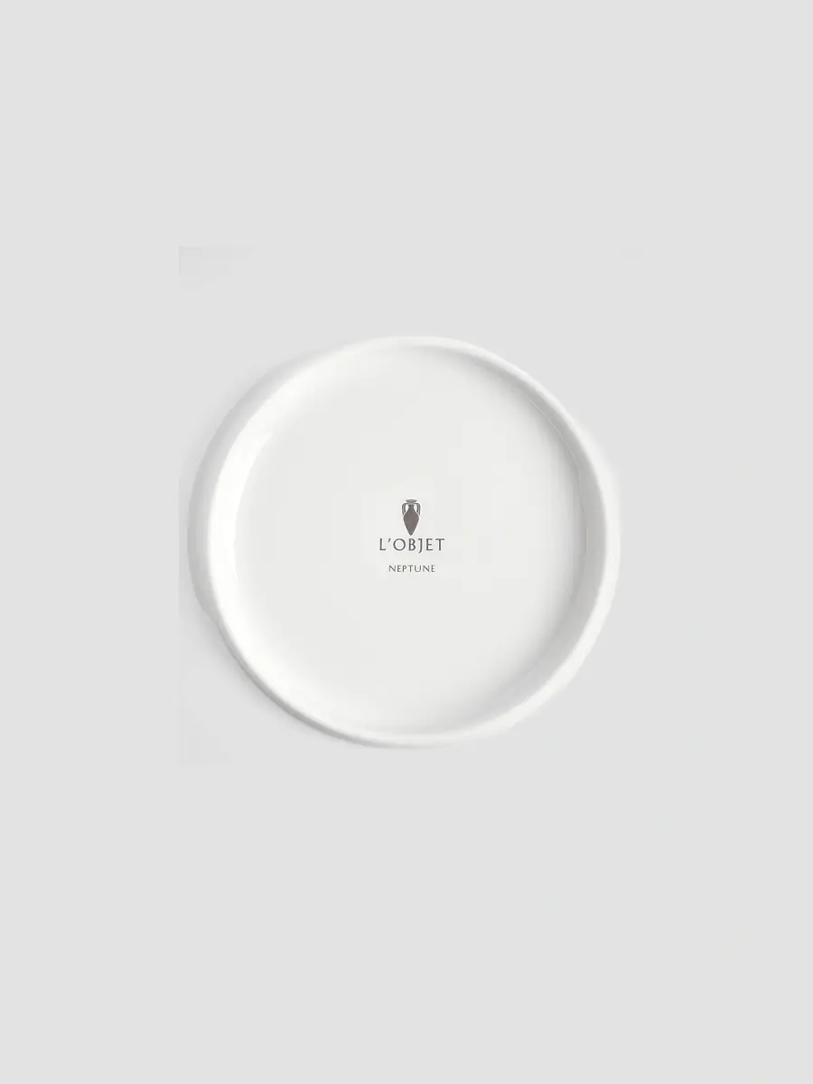 L'Objet Neptune Bread & Butter Plate - White | Thumbnail 3
