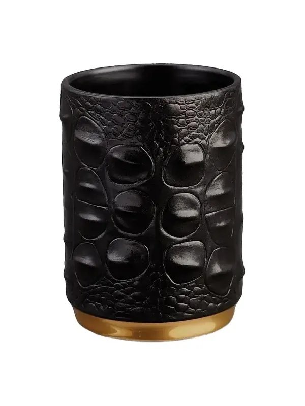L'Objet Crocodile Porcelain Pencil Cup