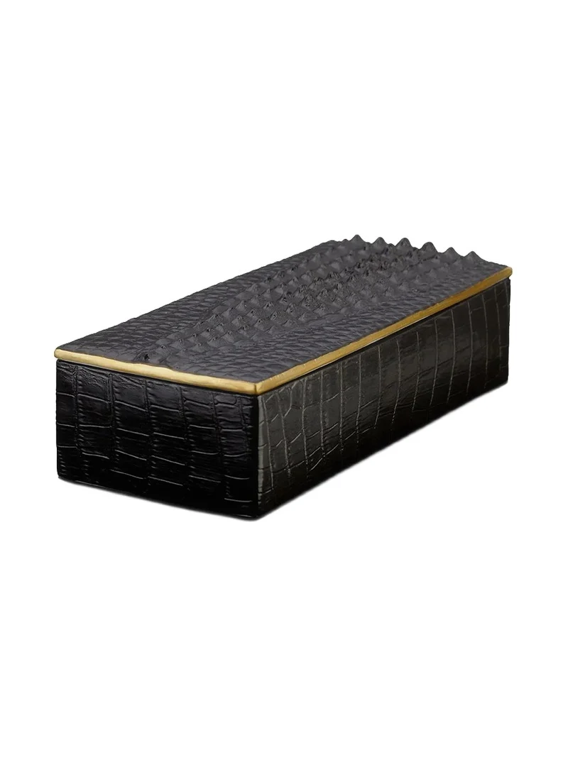 L'Objet Crocodile Porcelain Box