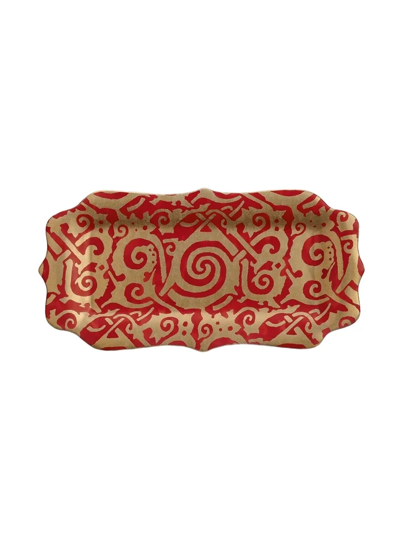 L'Objet Fortuny Maori Rectangular Platter