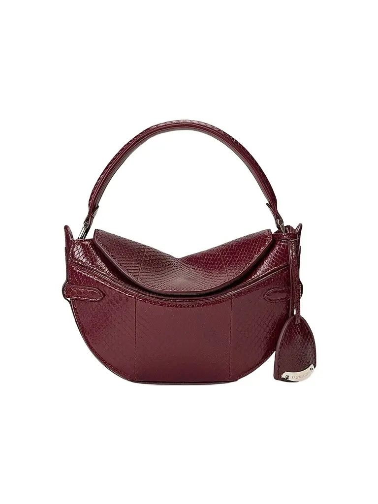 Ralph Lauren Collection Women's The Ralph Mini Snakeskin Crossbody Bag | Image 1 Ralph Lauren Collection Women's The Ralph Mini Snakeskin Crossbody Bag | Image 1