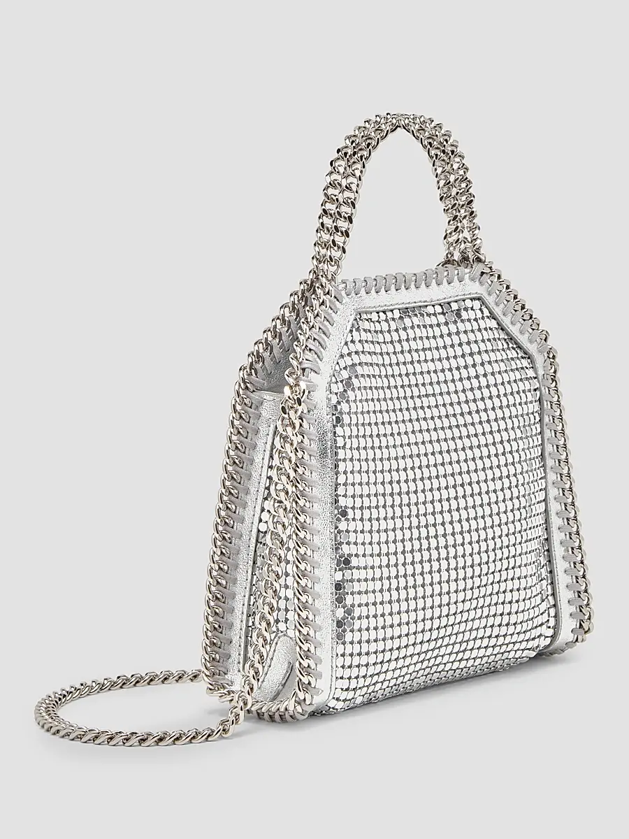 Stella McCartney Women's Falabella Tiny Chain Mail Bag | Thumbnail 3