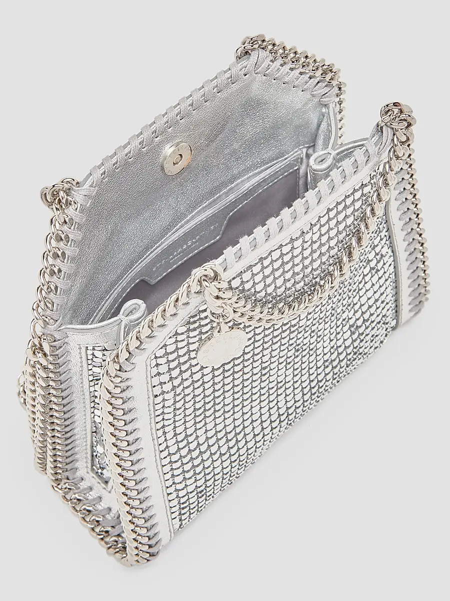 Stella McCartney Women's Falabella Tiny Chain Mail Bag | Thumbnail 4